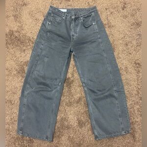 ZARA Mid-Rise Balloon TRF Jeans 2/26